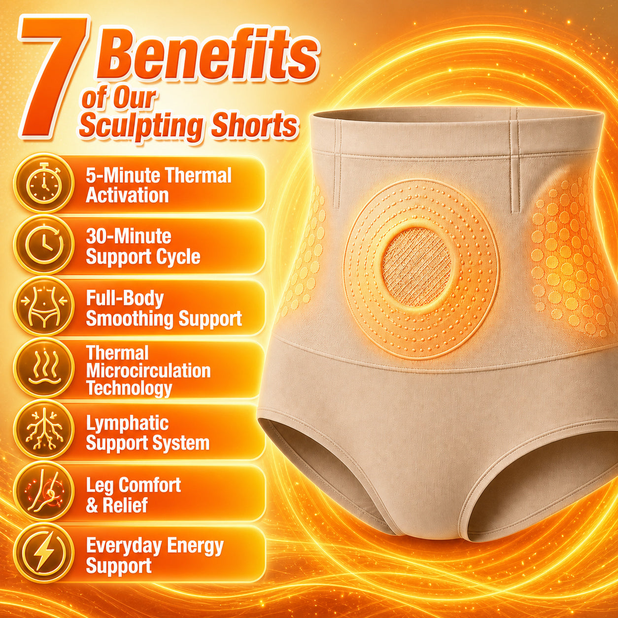 ThermoContour Shaping Shorts