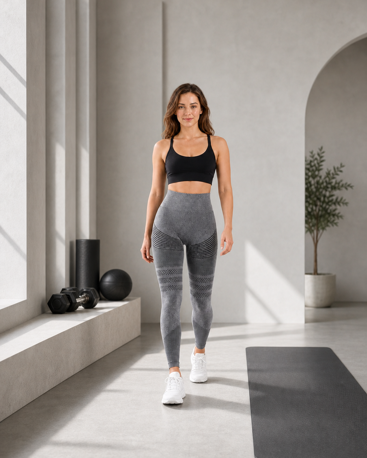 ALOVETA leggings — gray 05 lifestyle