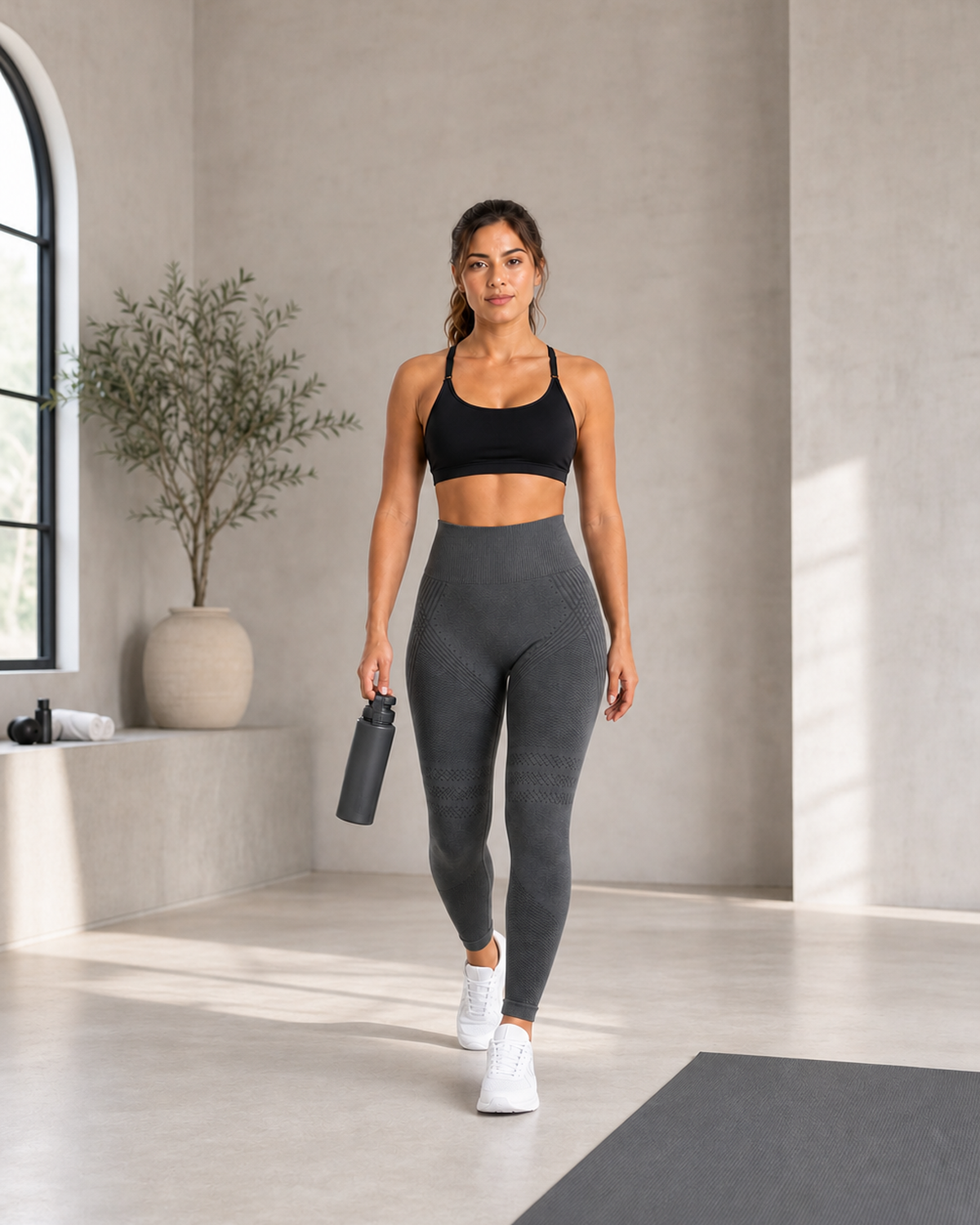 ALOVETA leggings — dark gray 05 lifestyle