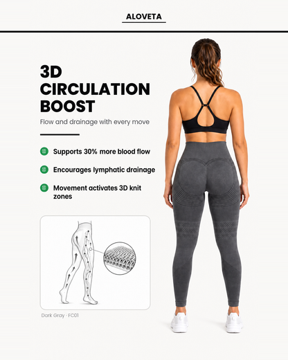 ALOVETA leggings — dark gray 06 feature 01