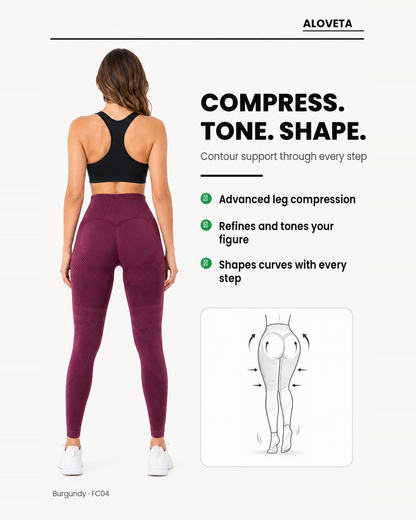 ALOVETA leggings — burgundy 09 feature 04