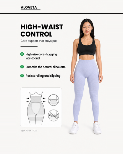 ALOVETA leggings — light purple 08 feature 03