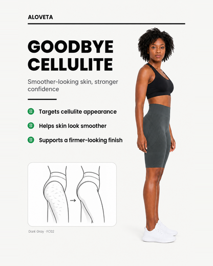 ALOVETA short leggings — dark gray 07 feature 02