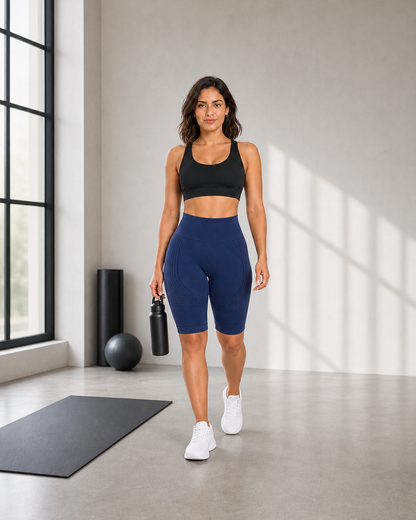 ALOVETA short leggings — navy 05 lifestyle