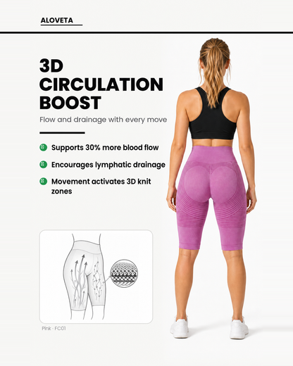 ALOVETA short leggings — pink 06 feature 01