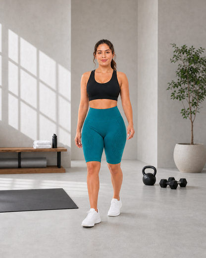 ALOVETA short leggings — green 05 lifestyle
