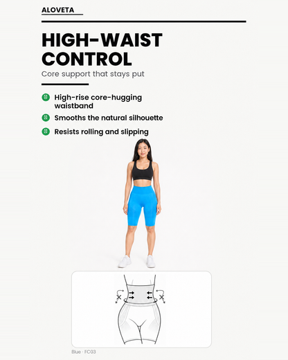 ALOVETA short leggings — blue 08 feature 03