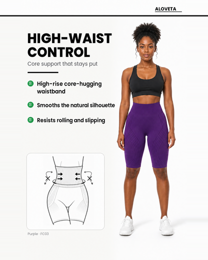 ALOVETA short leggings — purple 08 feature 03