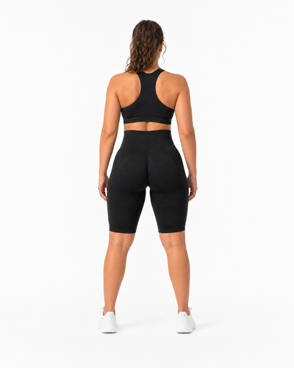 ALOVETA short leggings — black SKU