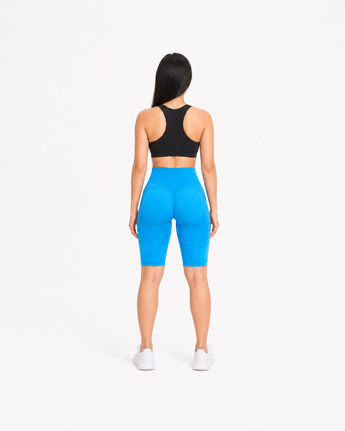 ALOVETA short leggings — blue SKU