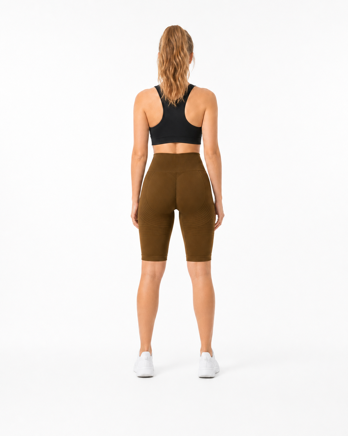 ALOVETA short leggings — coffee SKU