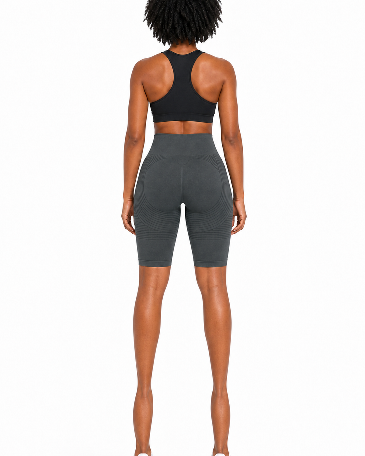 ALOVETA short leggings — dark gray SKU