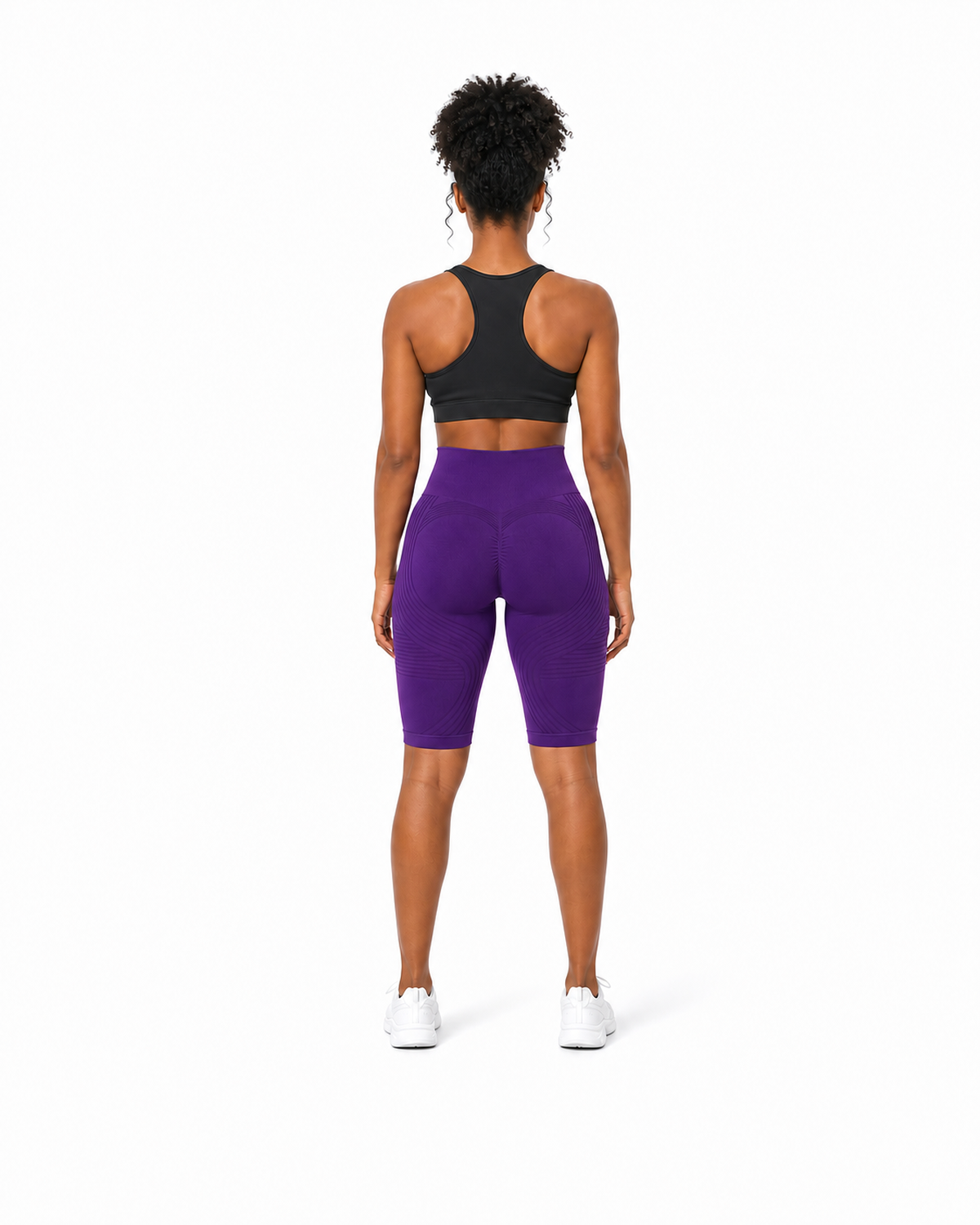 ALOVETA short leggings — purple SKU