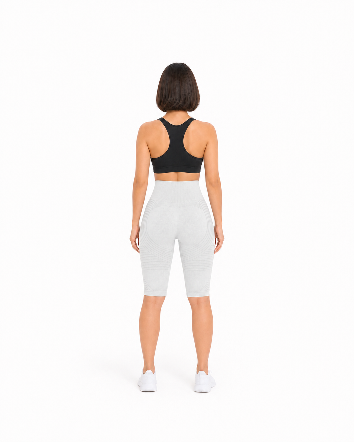 ALOVETA short leggings — white SKU