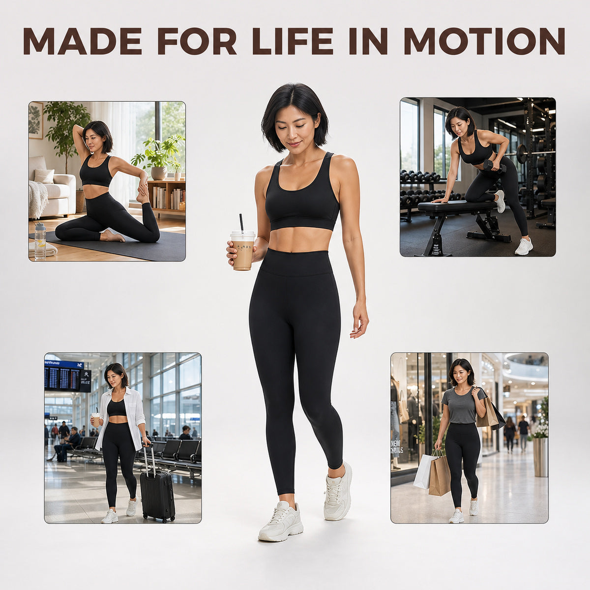 ALOVETA EverydayFlex Hidden-Pocket Leggings — product image 07