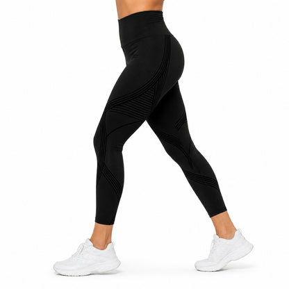 ALOVETA ReversibleContour 7/8 Sculpting Leggings — lower-body studio main image