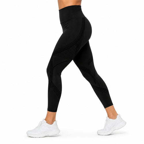 ALOVETA ReversibleContour 7/8 Sculpting Leggings — lower-body studio main image