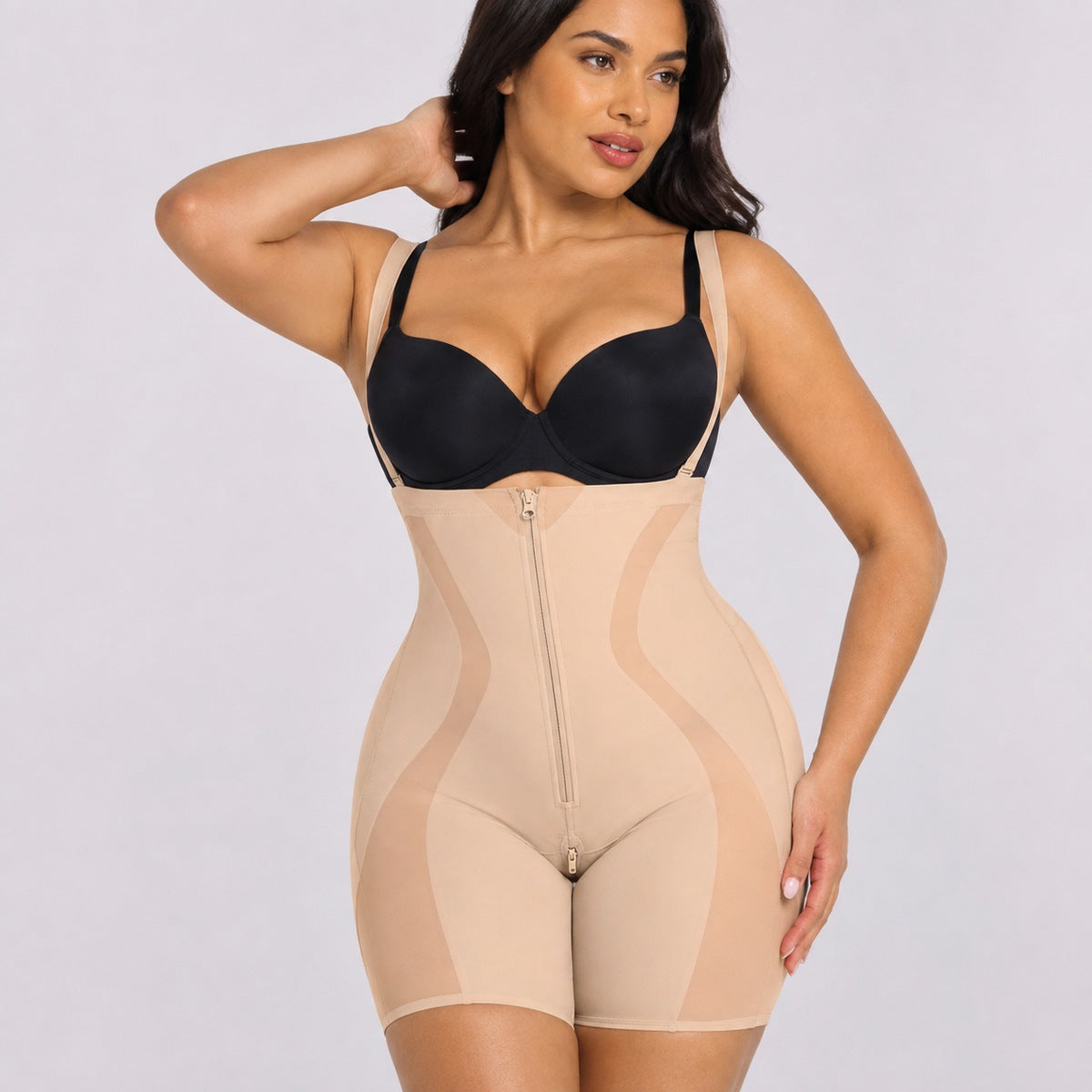 Aloveta AirEase Open-Bust Smoothing Bodysuit — product image 09