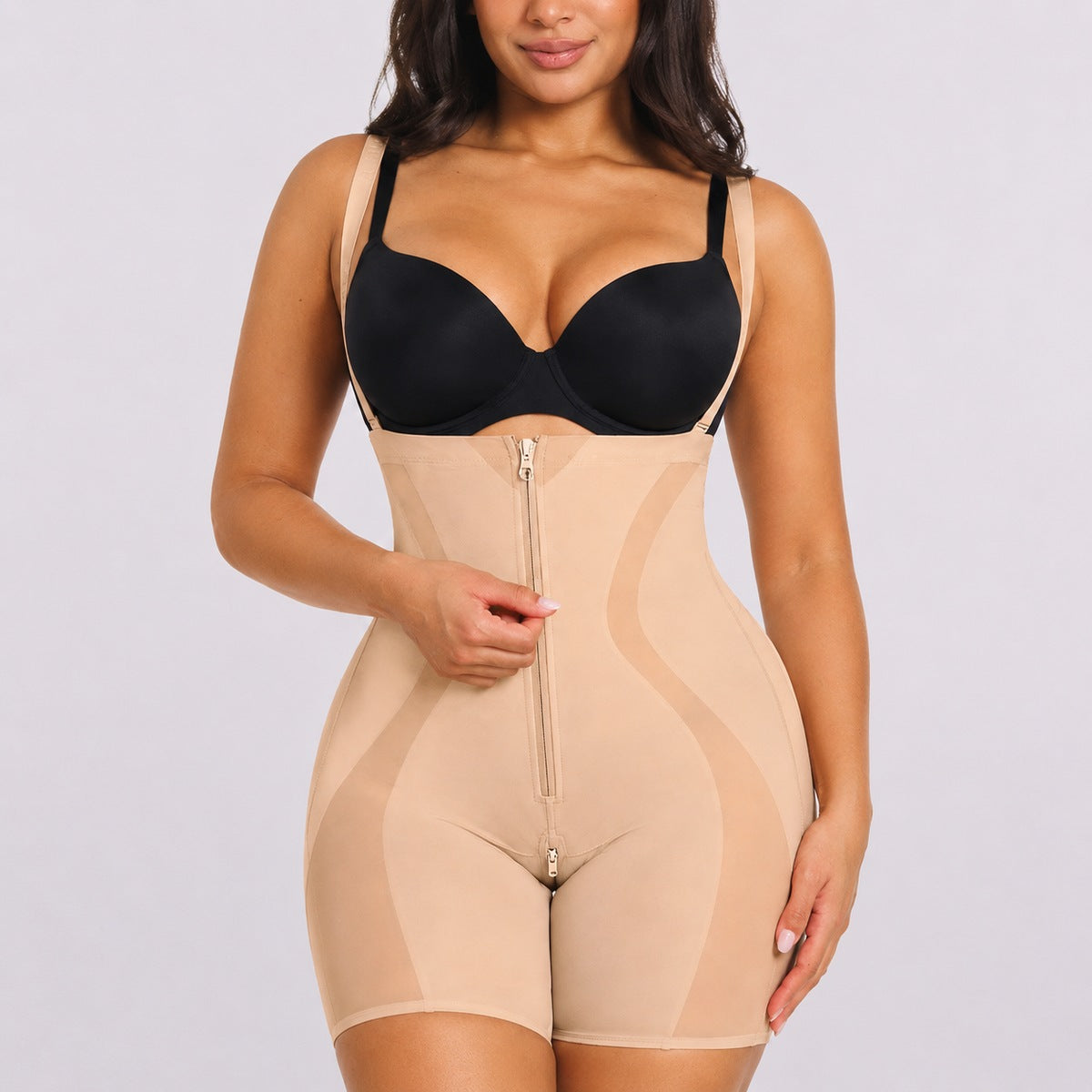 Aloveta AirEase Open-Bust Smoothing Bodysuit — product image 12