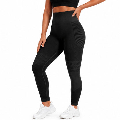 Aloveta Anti-Cellulite 3D Leggings — black lower-body SKU