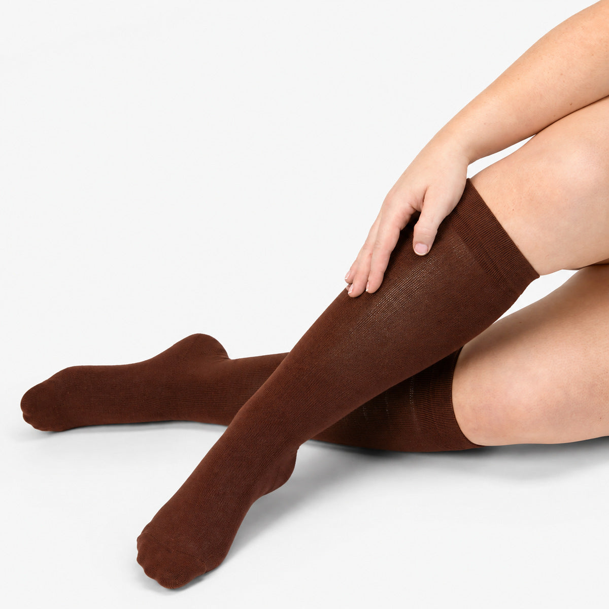 Aloveta Bamboo Wide-Cuff Knee-High Compression Socks — product image 07