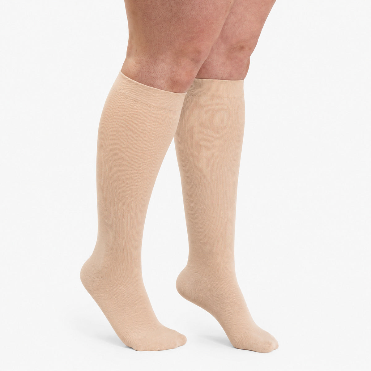 Aloveta Bamboo Wide-Cuff Knee-High Compression Socks — product image 09