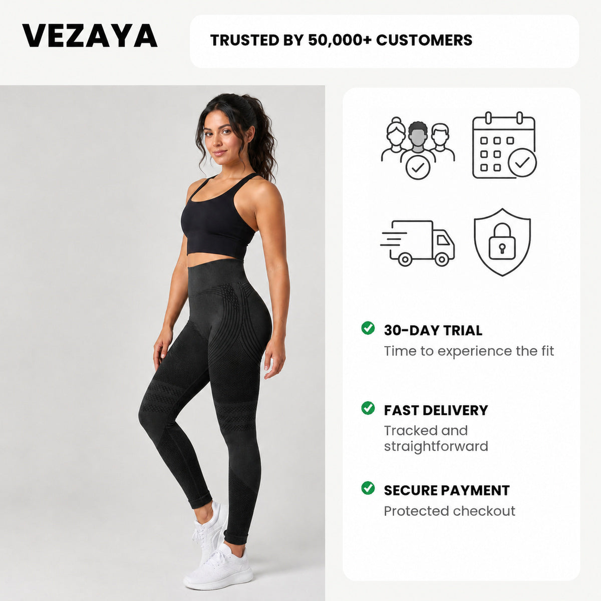 Aloveta 3D Textured Compression Leggings — Black 07 trust services