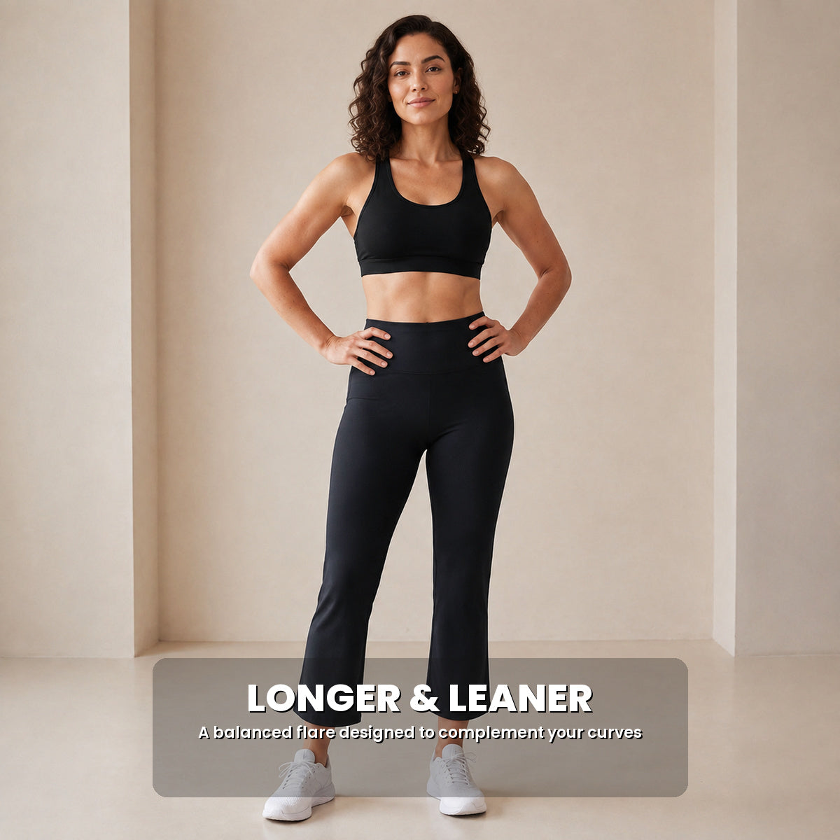 Aloveta ContourFlare High-Waist Capri Leggings — product image 04