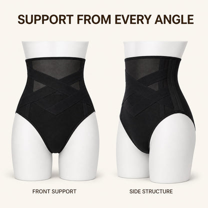 ContourLock High-Waist Cincher — front and side support structure