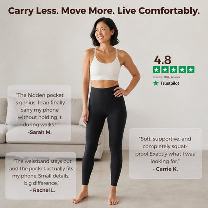 Aloveta EverydayFlex Hidden-Pocket Leggings — product image 06