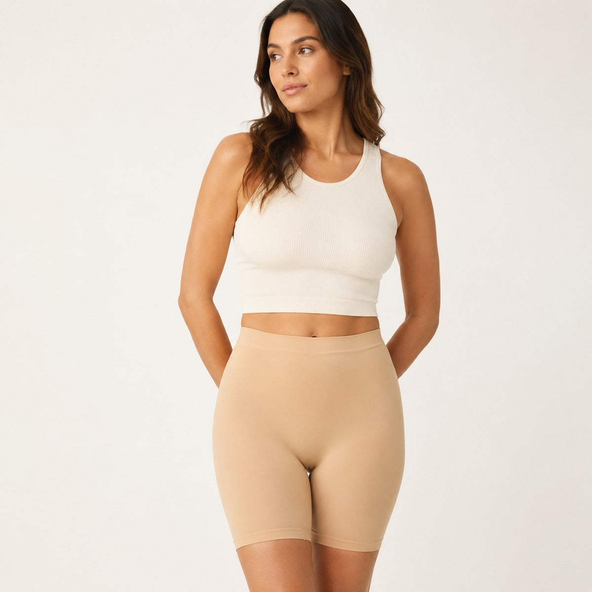 Aloveta High-Waist Anti-Chafe Slip Shorts — product image 01