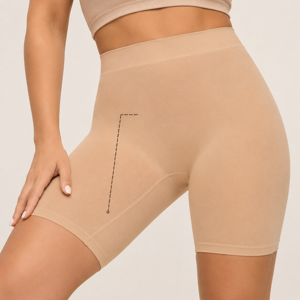 Aloveta High-Waist Anti-Chafe Slip Shorts — product image 02