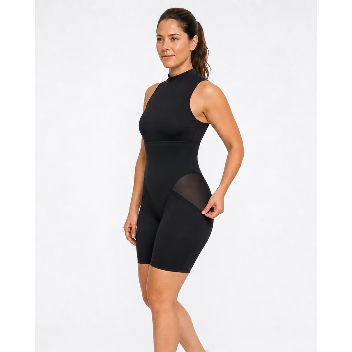 Aloveta High-Waist Mesh Shaping Brief — product image 07