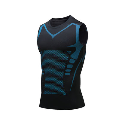 Aloveta Men's Sleeveless Compression Training Tank — 806 Black SKU